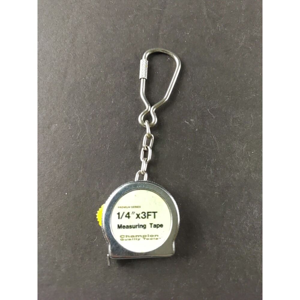 Champion Tools Measuring Tape Clip Keychain Works